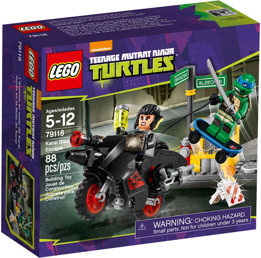 LEGO 79118 Teenage Mutant Ninja Turtles Karai Bike Escape - SuperSaverAU - view 1