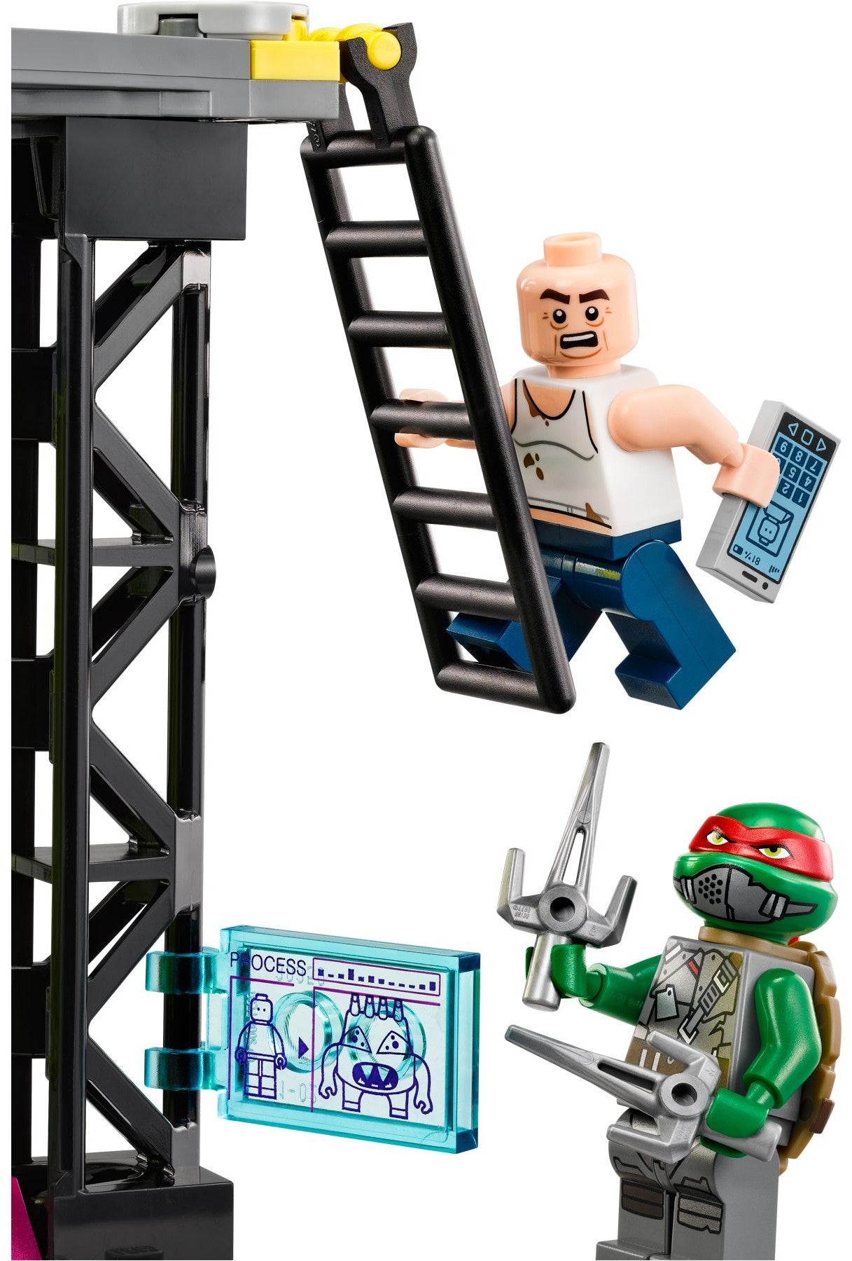 LEGO 79119 Mutation Chamber - Spider Bytez vs. Raphael