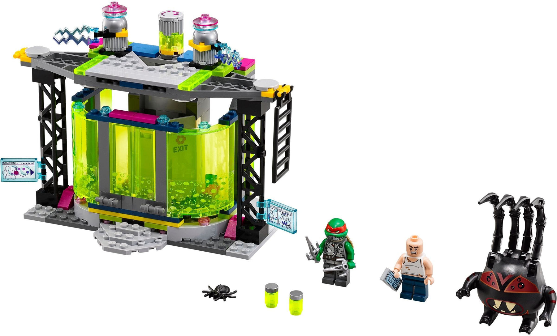 LEGO 79119 Mutation Chamber - Spider Bytez vs. Raphael - SuperSaverAU - view 7