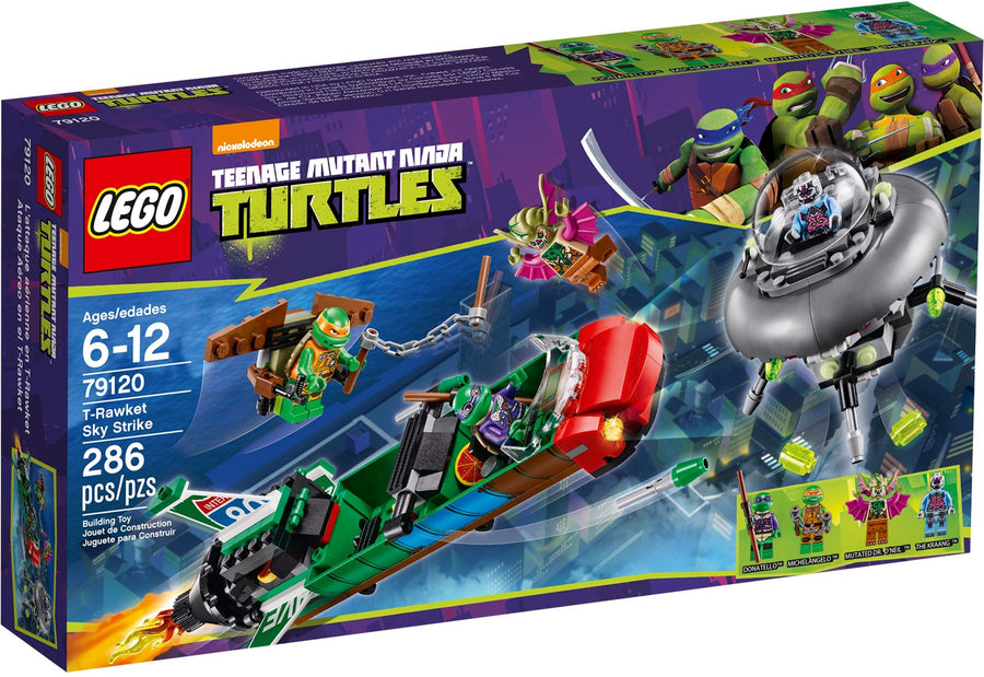 LEGO 79120 T-Rawket Sky Strike: Donatello, Michelangelo vs. Kraang - SuperSaverAU - view 1