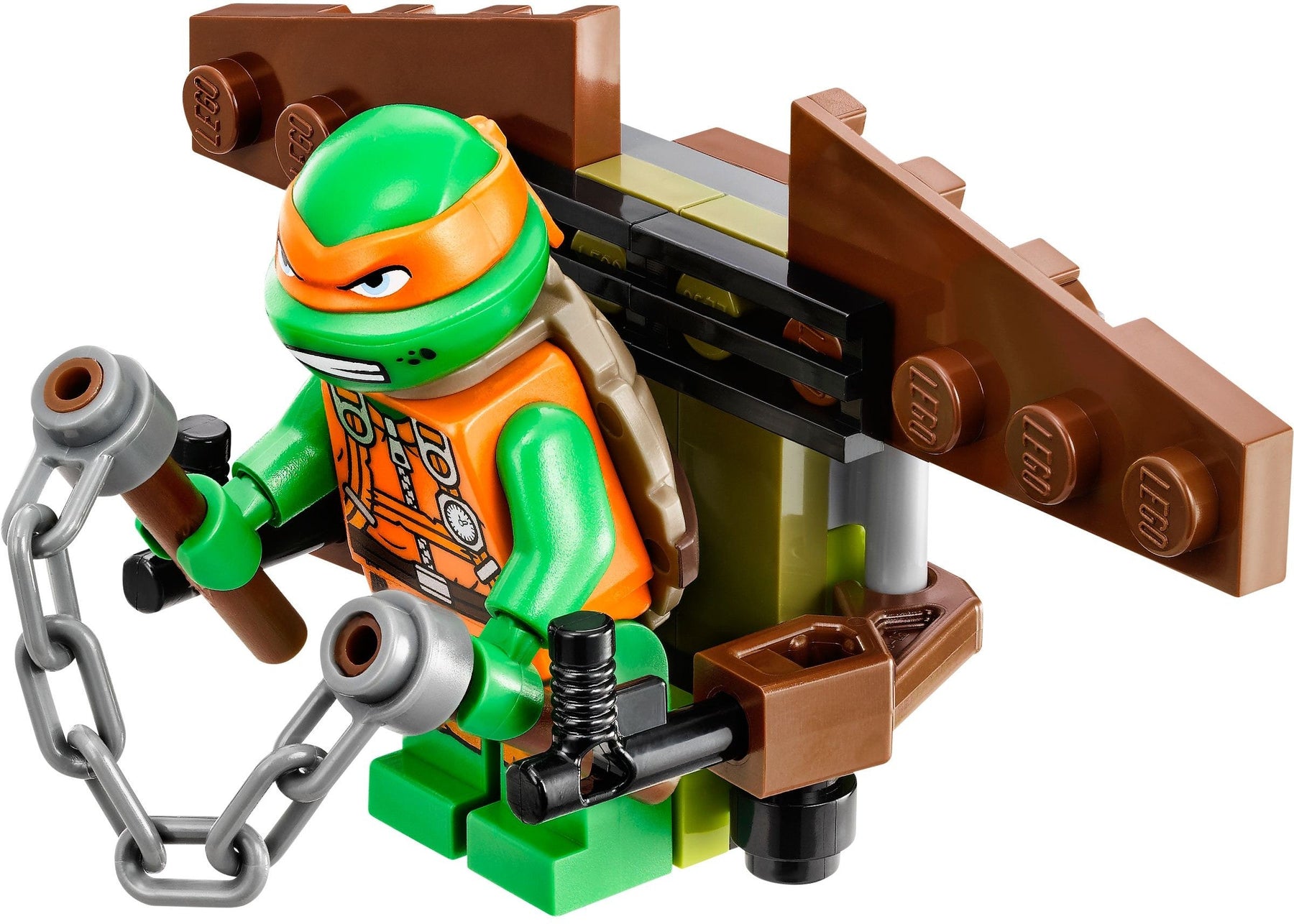 LEGO 79120 T-Rawket Sky Strike: Donatello, Michelangelo vs. Kraang - SuperSaverAU - view 6