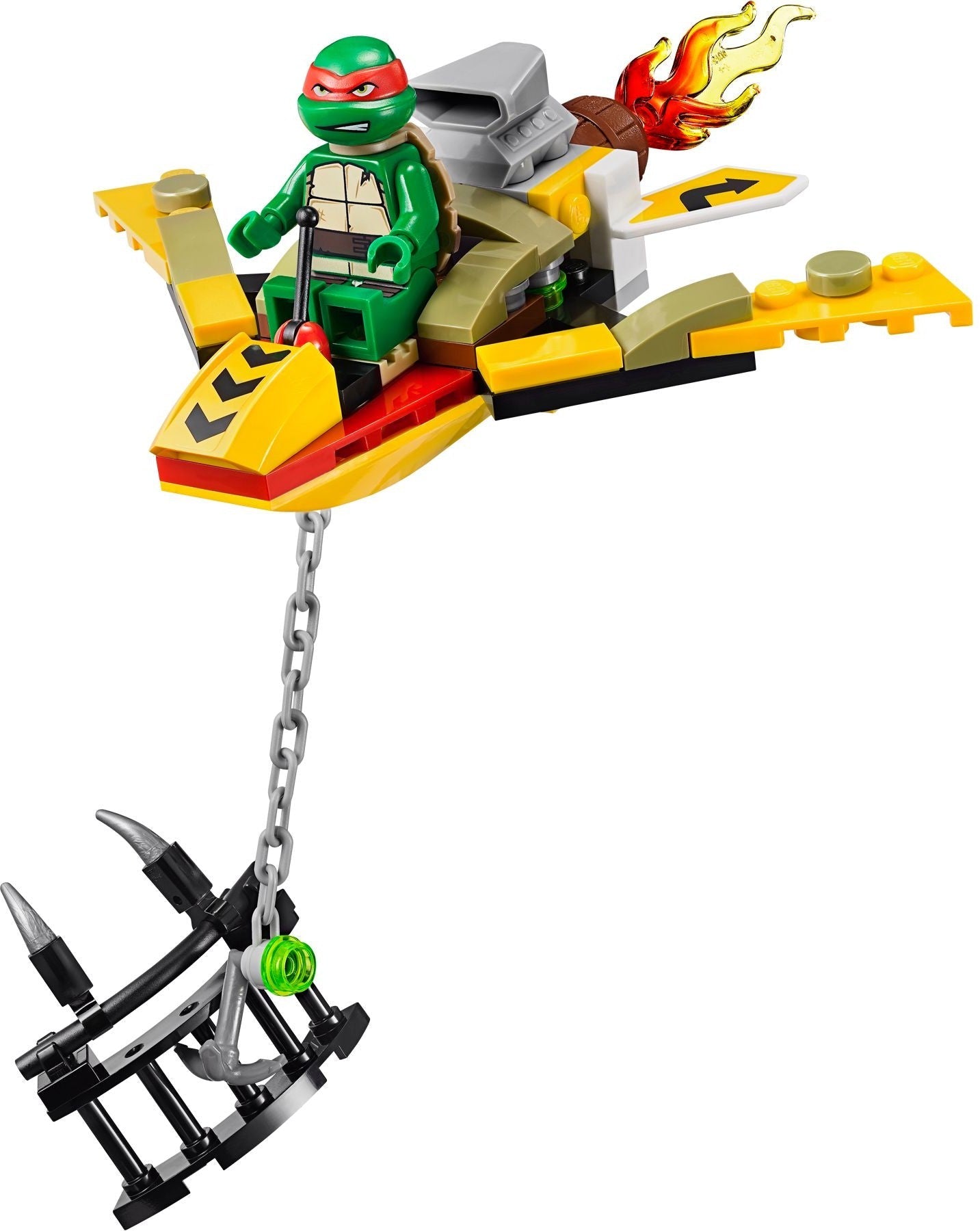 LEGO 79122 Shredder's Lair Rescue: Ninja Turtles Michelangelo Escape - SuperSaverAU - view 7