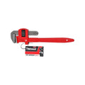 Trojan 350mm Pipe Wrench - Durable Drop Forged Steel - 48mm Capacity - SuperSaverAU - view 1