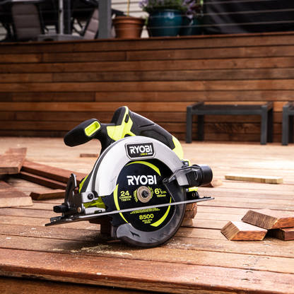 Ryobi 18V One+ HP Brushless Circular Saw RCS18C - 165mm - Lightweight - Clean Cuts