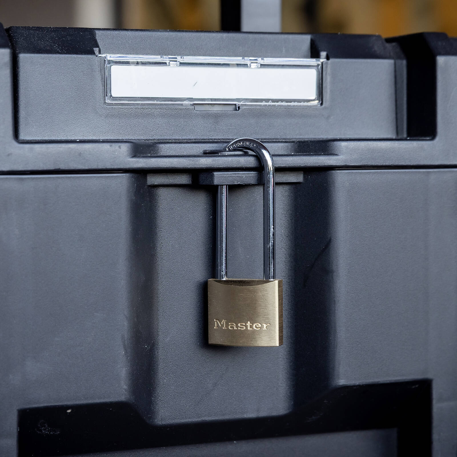 Master Lock 30mm Solid Brass Padlock Hardened Steel Shackle