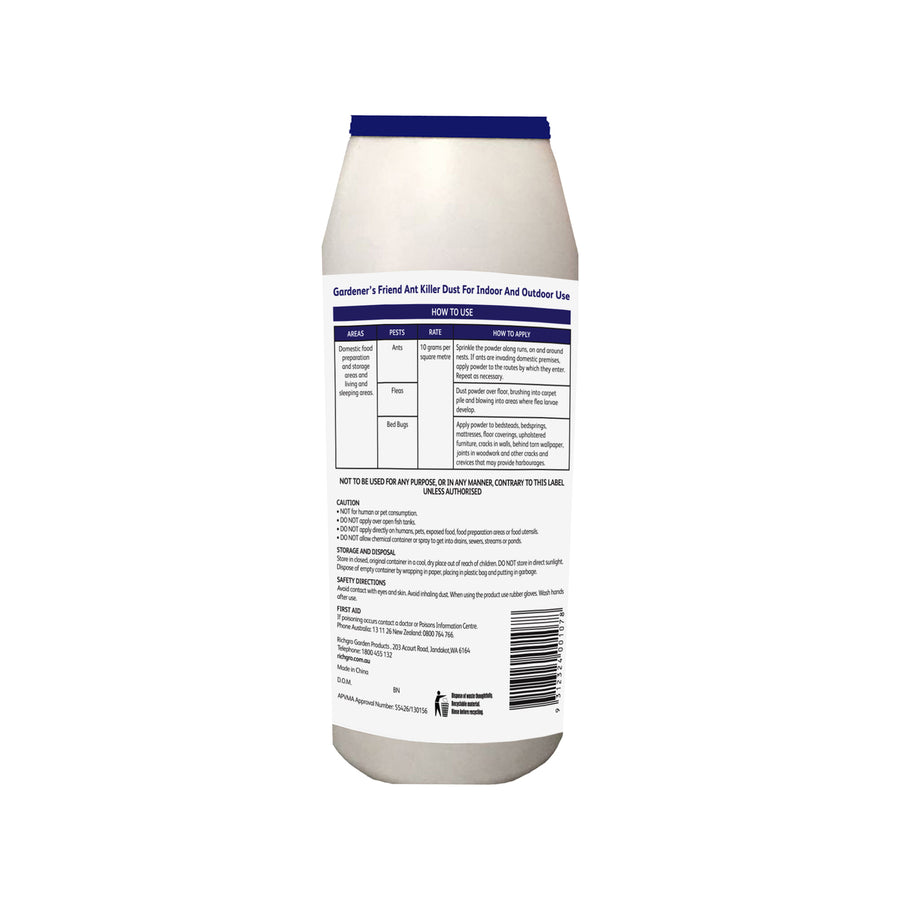 Richgro 500g Gardener's Friend Ant Killer Dust Indoor & Outdoor