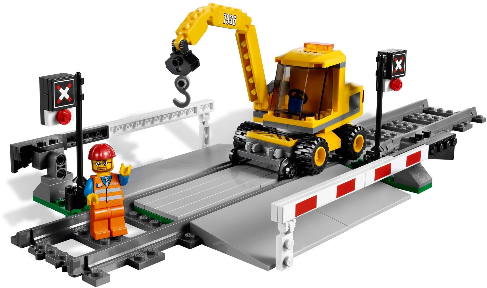 LEGO 7936 City - Trains Level Crossing- Auzzi Store