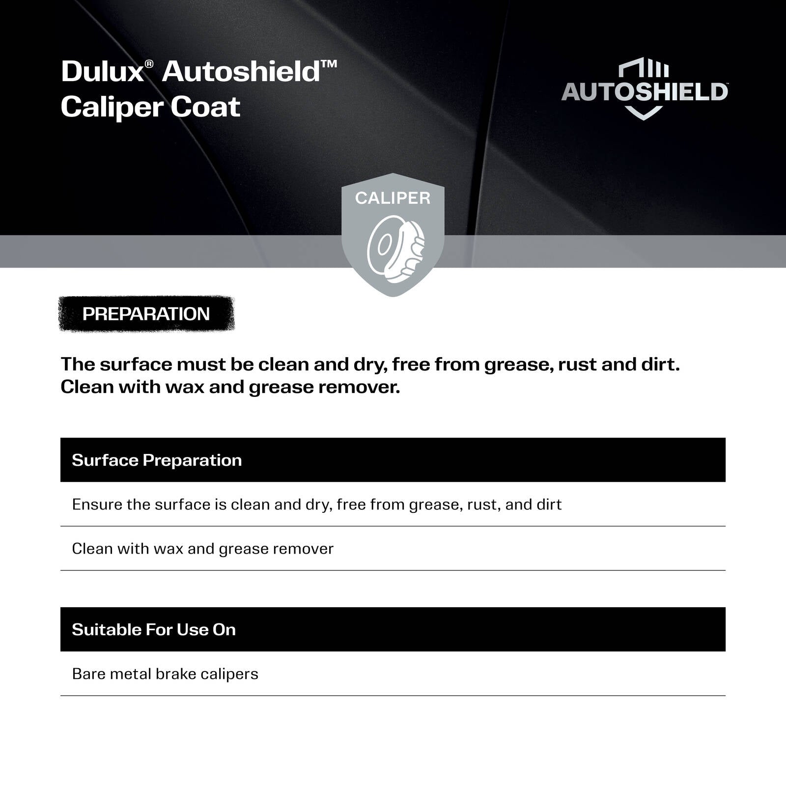 Dulux Autoshield 340g Silver Caliper Spray Paint, Durable Brake Caliper Finish