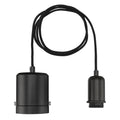 Brilliant Lighting Maggie Matt Black Plug-In DIY Suspension Pendant E27 21395/06