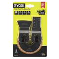 Ryobi 3 Piece Multi Tool Tile Blade Set - 91mm Grout Removal Blade - Versatile Cutting - SuperSaverAU - view 1