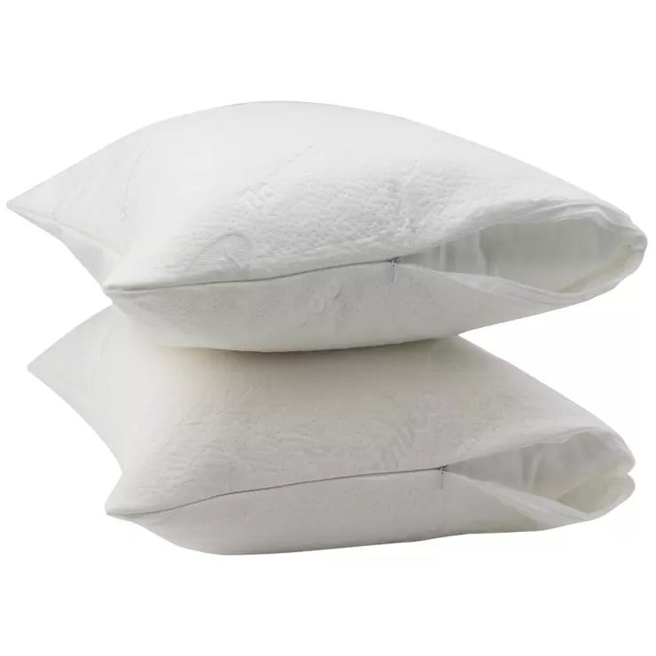 Jason Waterproof Bamboo Pillow Protectors, Twin Pack with Anti Dust Mite Treatment — image 6