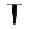 Adoored 150mm Black Tapered Metal Legs - 4 Pack - Durable Steel Design - SuperSaverAU - view 1