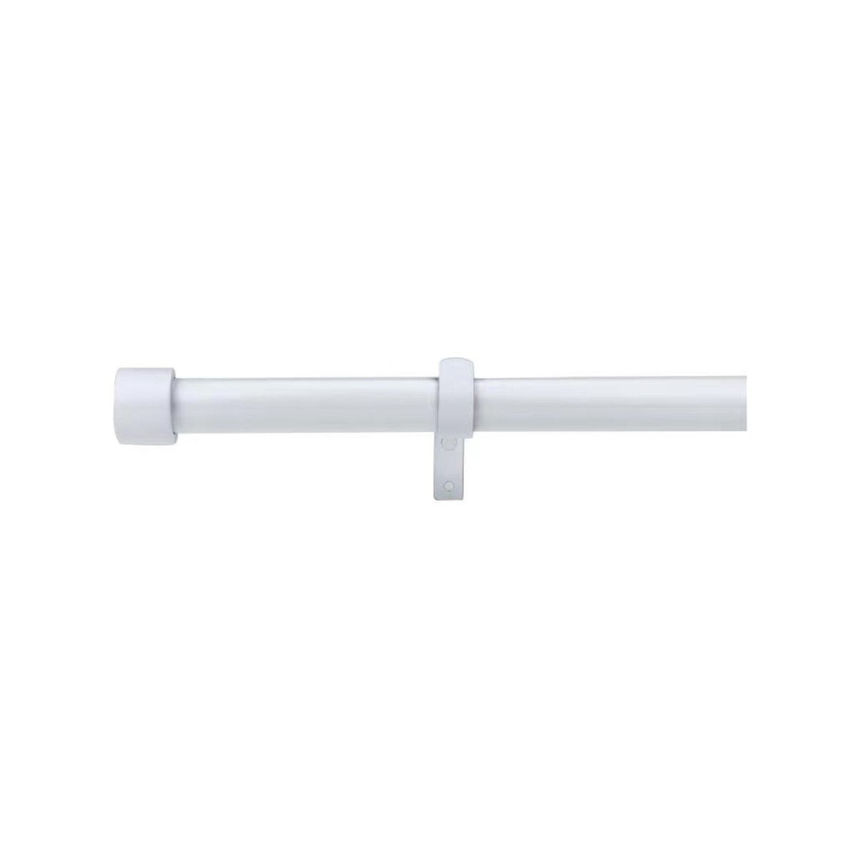 Pillar White Adjustable Universal Curtain Rod Bracket - 25mm & 32mm - 1 Pair - Easy Install - SuperSaverAU - view 3
