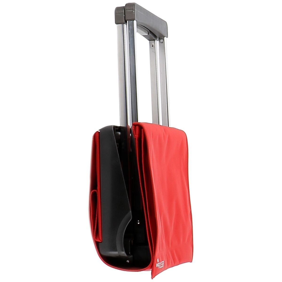 Rolser Plegamatic MF folding 2 wheel trolley - Red - Lightweight aluminium chassis - R-PLE001-1009
