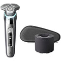 Philips Shaver Series 9000 SkinIQ - Lift and Cut - Dual SteelPrecision Blades - Chrome Silver - S9985-50