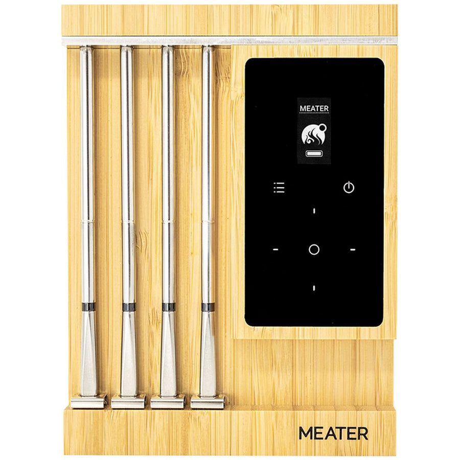 Meater Pro XL Wireless Meat Thermometer - Four Probes - Handset Included - Stainless Steel - RTE-MT-MX201