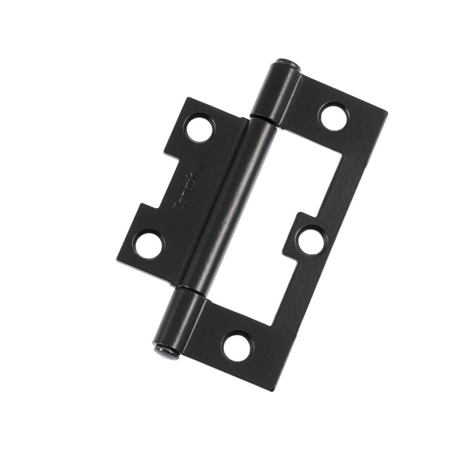 Lane Easy Fit Hinge - 75mm - Steel - Matte Black - 2 Pack - SuperSaverAU - view 1