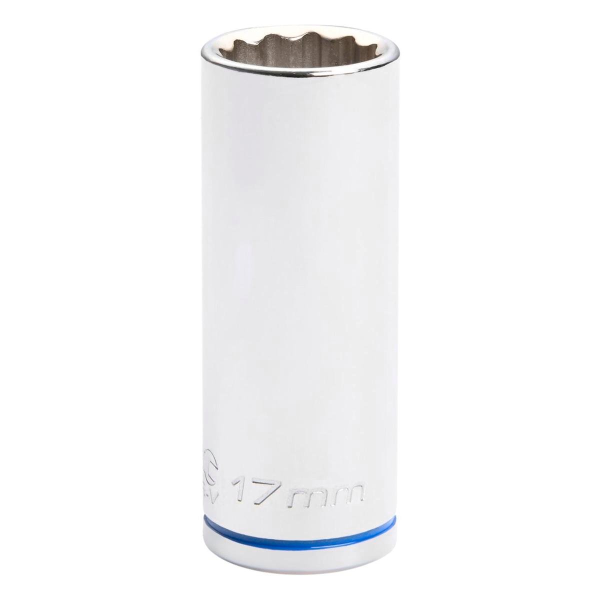 Kincrome 17mm Deep Socket - Chrome Vanadium Steel - Rust Resistant - SuperSaverAU - view 1