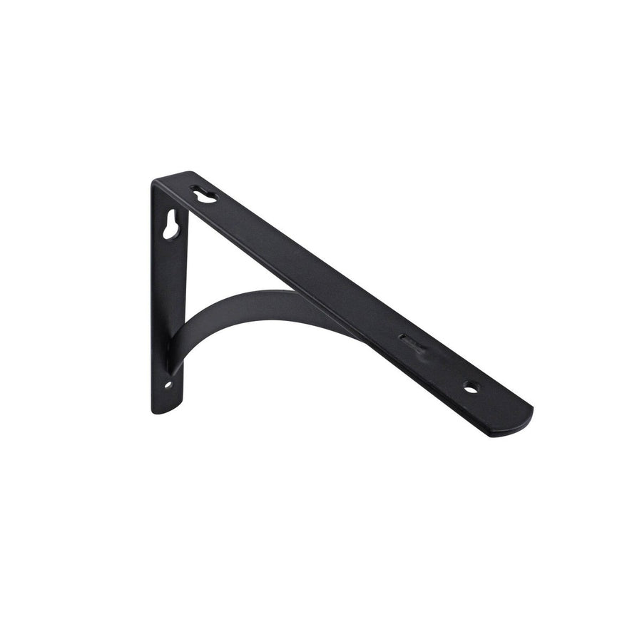 Carinya Arch Stayed Bracket - 200 x 150mm - Powder Coated Steel - Black - SuperSaverAU - view 1