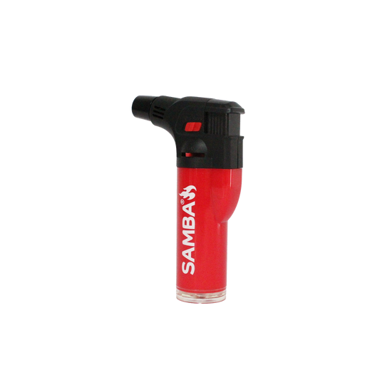 Samba Jet Flame Lighter - Compact Refillable - Windproof - Adjustable Flame - 1400°C