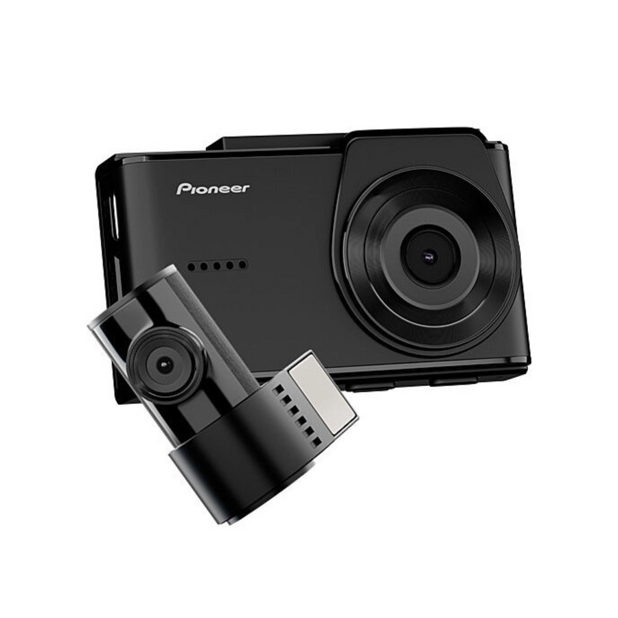 Pioneer VREC-H520DC 3 Inch Black Dual Dash Cam - 2K Front FHD Rear Recording - SuperSaverAU - view 1