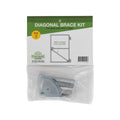 Fortress Gates Diagonal Brace Kit - 1m+ Width - Galvanised Steel - Easy Install - SuperSaverAU - view 2