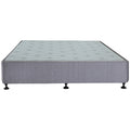 Sealy Posturepedic queen bed base - charcoal, pine and steel frame, made in Australia - PPB-CHA-QUN