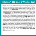 Sika Sikaseal 300 - 300ml - Silicone Sealant - Weather Resistant - SuperSaverAU - view 3
