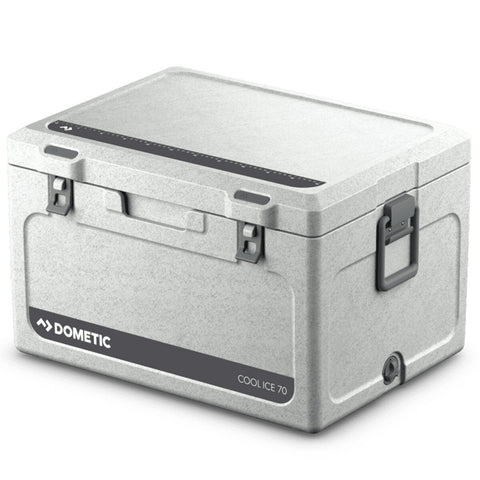 Dometic Cool Ice 71L Insulation Box - Stone Grey, Seamless Food Grade Polyethylene - CI70