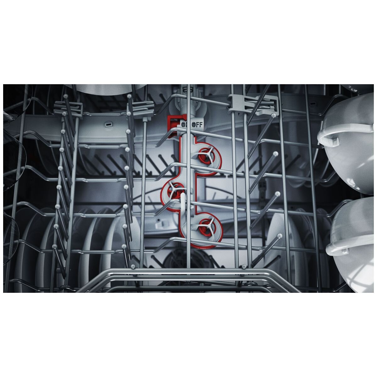 Bosch 60cm Series 8 Semi Integrated Dishwasher - 15 Place Settings - PerfectDry - 42dB - SMI8ZCS02A