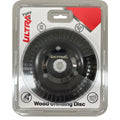 Ultra Tuff 125mm Wood Grinding Disc - Timber Grinding Tool - Black - SuperSaverAU - view 1