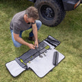 Ryobi Traxx Canvas Tool Roll with Zip Pockets