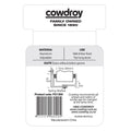 Cowdroy Sliding Door Guide Wall Mount - 19-38mm - Aluminium - Easy Install - SuperSaverAU - view 2