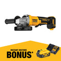 DeWALT 18V XR 125mm Angle Grinder with Paddle Switch Bare Unit DCG408N-XJ