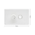 Deta Universal Dimmer - 200W - Polycarbonate - LED Compatible - SuperSaverAU - view 4