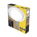 Brilliant 33cm 18W Charlton LED Oyster Ceiling Light - Acrylic - Modern Design - SuperSaverAU - view 5