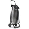 Rolser Jet LN Joy trolley - Marina Black/White finish - Lightweight 1.53kg chassis - R-JET021-2028