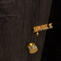 Taskmaster 50mm Polished Brass Barrel Bolt - Solid Brass Security Solution - SuperSaverAU - view 3