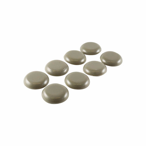 Surface Gard 25mm Round Self Adhesive Sliders 8 Pack - Plastic - Durable - Easy Movement - SuperSaverAU - view 1