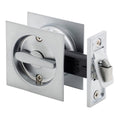 Gainsborough Sliding Cavity Door Set - 90mm - Satin Chrome - Privacy - SuperSaverAU - view 1