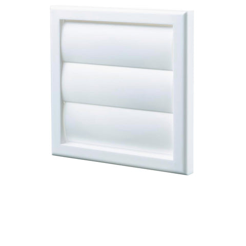 Blauberg 100mm Gravity Grille - ABS Plastic - Easy Maintenance - White - SuperSaverAU - view 1