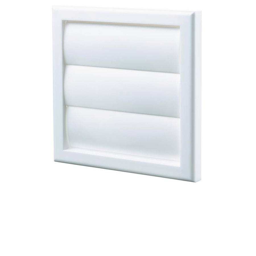 Blauberg 100mm Gravity Grille - ABS Plastic - Easy Maintenance - White - SuperSaverAU - view 1