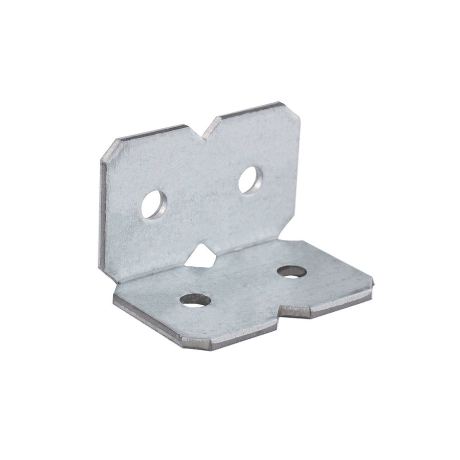 Carinya Galvanised Angle Bracket 25x25x40mm 2mm Steel Customisable - SuperSaverAU - view 1