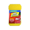 Mr Clean Power Sponge - 200mm x 125mm - Polyurethane - Heavy Duty Cleaning - SuperSaverAU - view 1