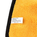 All Set Microfiber Drying Towel - 70 x 40cm - Orange - 1200gsm Absorbent - SuperSaverAU - view 5