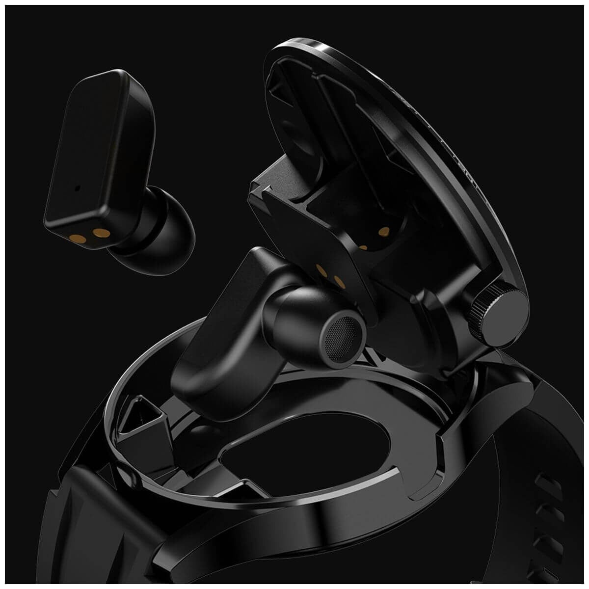 Fitsmart Momentum Audio smartwatch - built-in wireless earbuds, 47mm display, heart rate monitor - 10004978