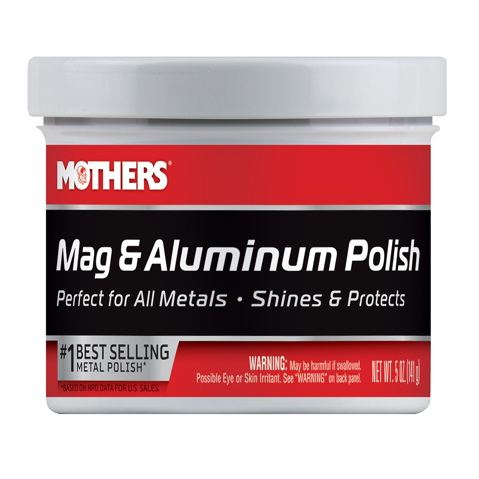 Mothers Mag and Aluminium Metal Polish 141g