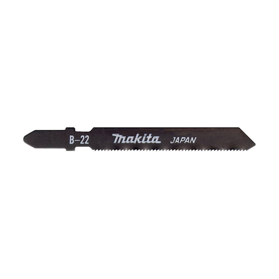Makita B 22 Bayonet Jigsaw Blade 5 Pack - 50mm - High-Speed Steel - 24TPI - SuperSaverAU - view 1