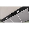 Bosch Series 4 90cm canopy rangehood - Matt black - 594m³/h, 3 power levels, push buttons - DWB95CC60A