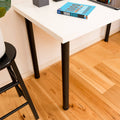 Taskmaster Table Leg - 700mm x 50mm - Steel - Matte Black Finish - SuperSaverAU - view 5